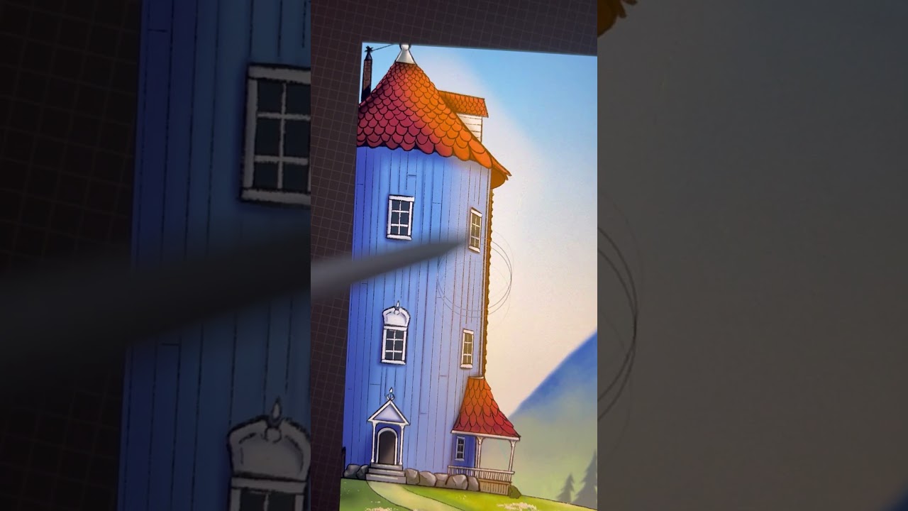 Drawing Snufkin 🤍🌿