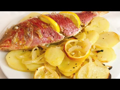 Video: Cómo Cocinar Salmonete Al Horno