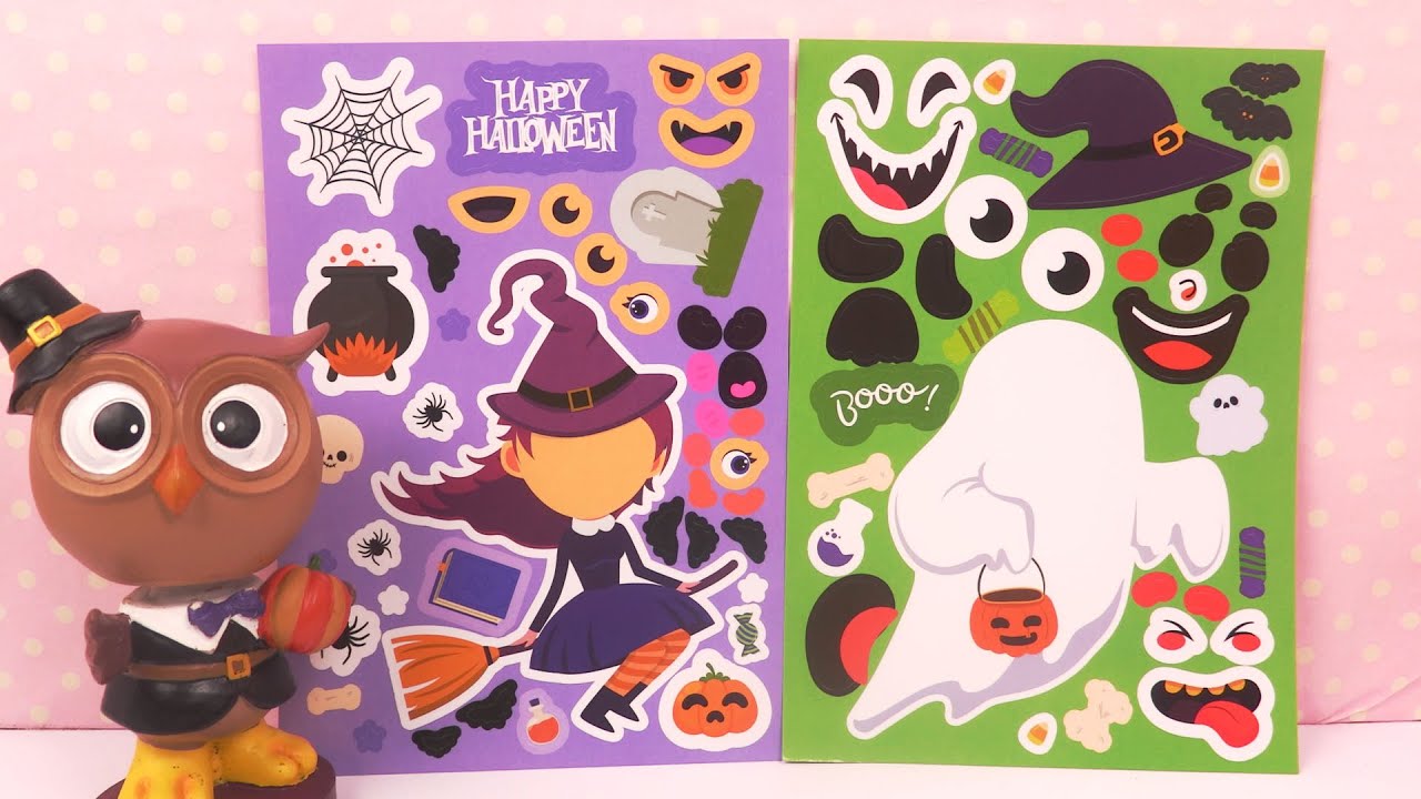 Halloween Crée ton Personnage | Vampire Sorcière Frankenstein Momie