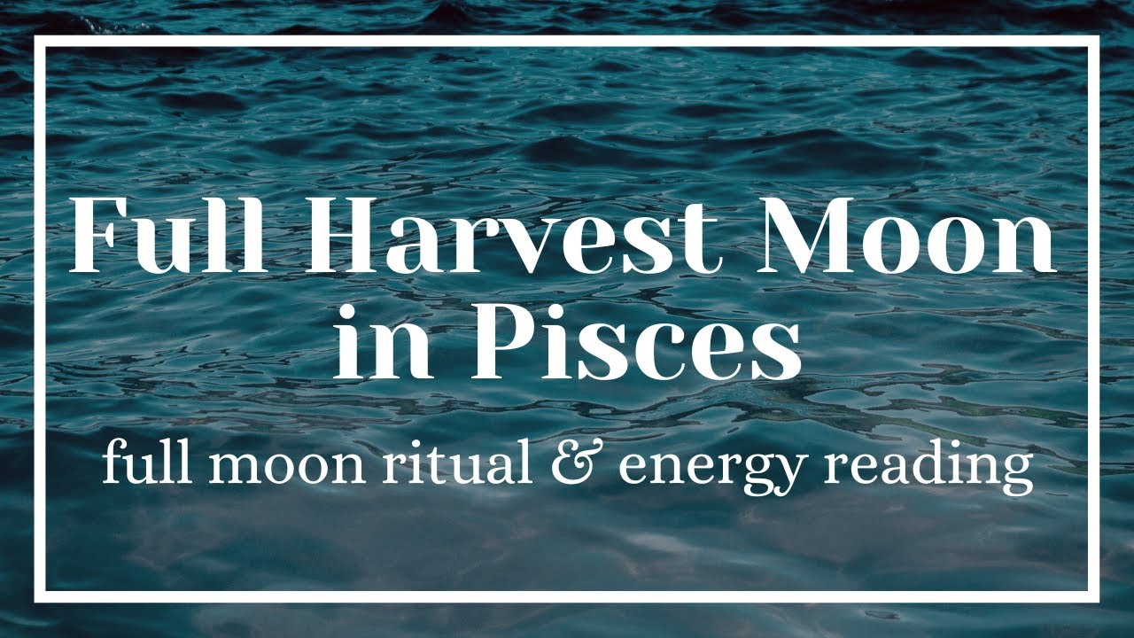 Full Moon in Pisces | Live Full Moon Ritual & Witchy Yoga 🔮 🌙 - YouTube