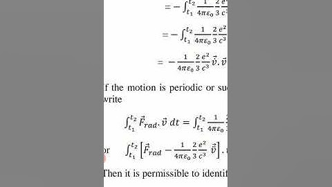 Reaction force of radiation: Abraham- Lorentz equation of motion