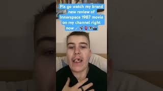 Pls go watch my bn review of Innerspace 1987 movie on my channel rn 💉🚀🫀👁️🎬 #shorts