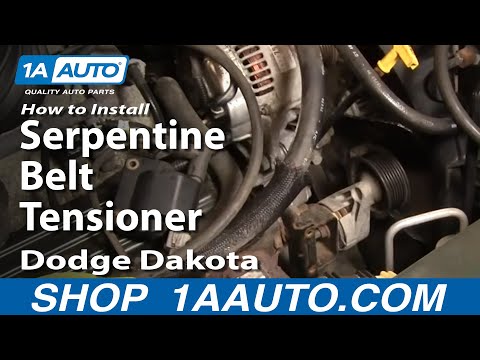 Auto Repair: Replace Serpentine Belt Tensioner Dod...