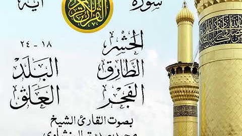 تلاوة خيالية نادرة إبداع الشيخ محمد صديق المنشاوي نهاوند - من سورة الحشر وقصار السور . مصر 28 صدى
