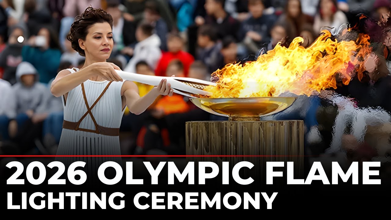 Olympic Flame Lighting Ceremony LIVE: Greece Lights the 2026 Winter Games Flame in Ancient Olympia