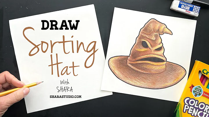 How to draw the sorting hat