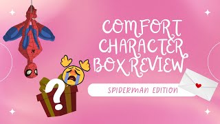 Comfort Character Review Box {Spiderman edition}