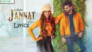JANNAT LYRICS – Lyrical Video | AATISH | Punjabi Song Lyrics