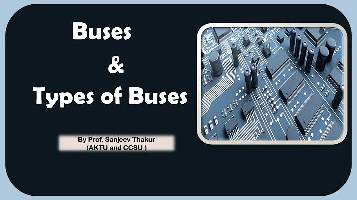 COA 3:Buses AND Types of Buses (Address, Data and Control) in Computer Organization and Architecture