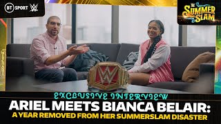 Ariel Helwani meets Bianca Belair: How John Cena raised her confidence after SummerSlam in 2021
