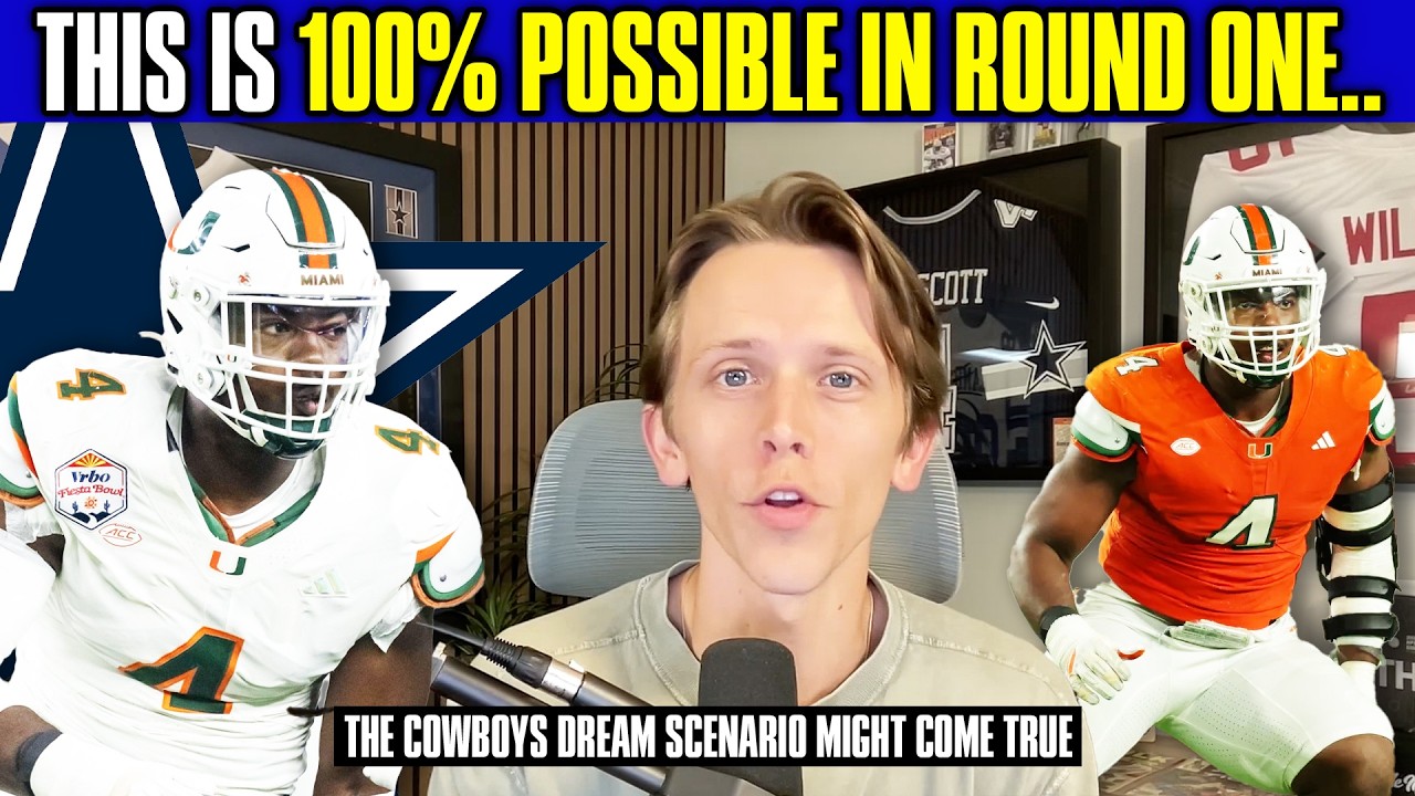 The Dallas Cowboys Dream Scenario at Pick 12 is Getting More Likely...