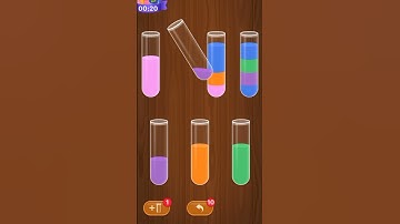 tik tok games 🎯🤯😍 water puzzle Android iOS games #tiktok