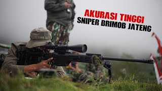 Akurasi Tinggi, Penembak Sniper Brimob Jateng