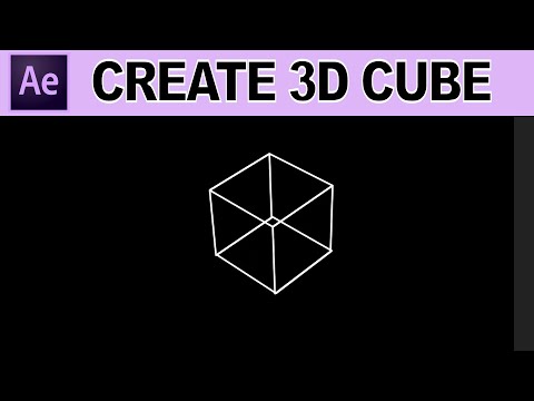 Create 3D Cube - Adobe After Effects Tutorial
