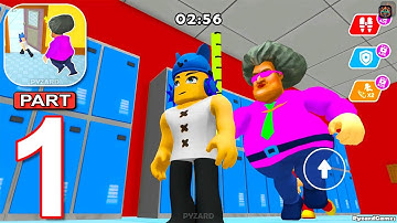 Scary Teacher 3D Obby Breakout School Escape - Gameplay Walkthrough Part 1 Full Game (Android, iOS)