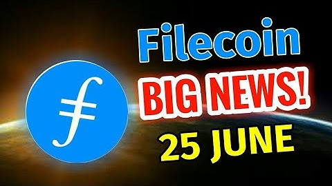 Filecoin BIG NEWS🤗 || Filecoin News today || Filecoin Price analysis & prediction