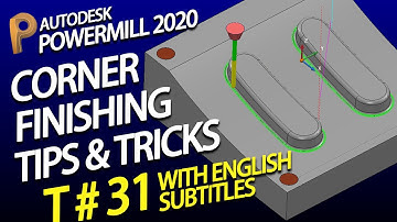 Powermill 2020 | powermill tutorial in hindi | delcam tutorial | powermill corner finishing