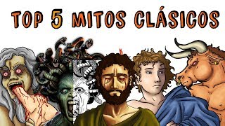 TOP 5 MITOS Y LEYENDAS CLÁSICAS CRONOS MINOTAURO PROMETEO MEDUSA  | Draw My Life