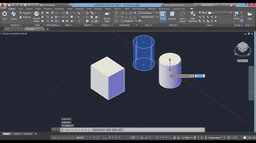 21-How to Use Union Command in AutoCad 2014/15/16/17/18
