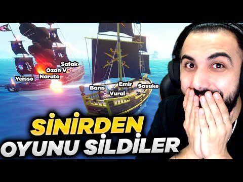 YEISSO VE ŞAFAK SİNİRDEN OYUNU SİLDİLER!! FENA TİLT ETTİK🤣 EKİPLE BLAZING SAILS!! | Barış Can