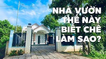 Cần nhượng lại nhà vườn đẹp đường lớn ở BR-VT chỉ hơn 2 tỷ để về phố sống