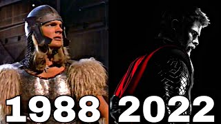 Evolution of Thor in Movies 1988 To 2022 (Thor love and thunder , Marvel)