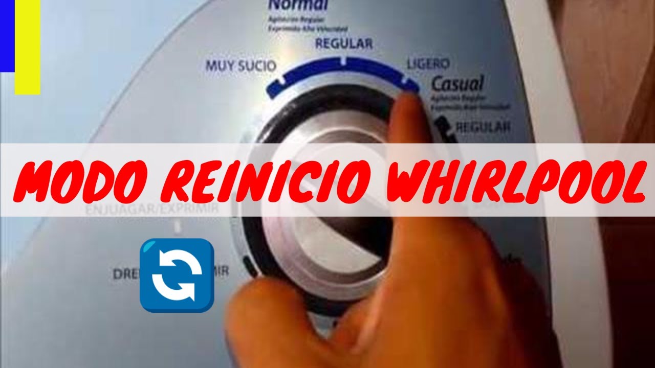 MI LAVADORA WHIRPOOL ENREDA LA ROPA (SOLUCION) - YouTube