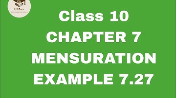 10th Maths Example 7.27.