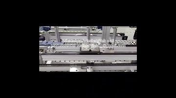 Aluminum profile double speed chain conveyor