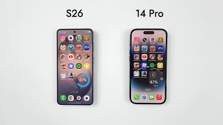 Samsung S26 vs iPhone 14 Pro - SPEED TEST!