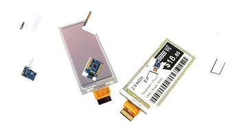 2.9 inch DES e-paper display wide operating temperature, partial refresh, Good Display