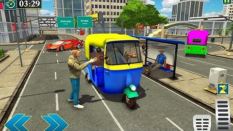 Tuk Tuk Auto Rickshaw Game - Taxi Driving Simulator Gameplay