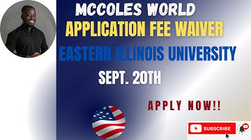 EIU Application Fee Waiver: How to Apply & Scholarships