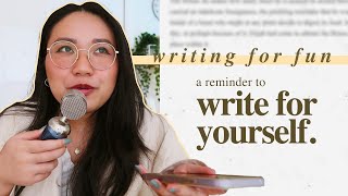 what I write FOR FUN ❣️ fantasy WIP snippet, sequel ideas, short stories, & more // writing update by kris | KM Fajardo 3,224 views 7 months ago 18 minutes