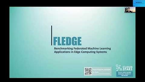 CLOUDSTARS - FLEdge: Benchmarking Federated Machine Learning Applications in Edge Computing Systems