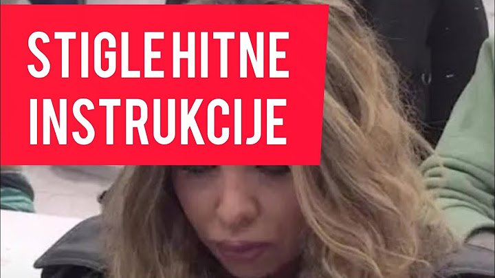Stigle HITNE INSTRUKCIJE za totalno UNISTENJE Aneli Ahmic! Ne sluti sta joj sledi