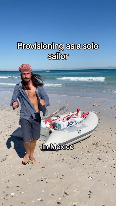 Prepping to cross the Pacific, alone