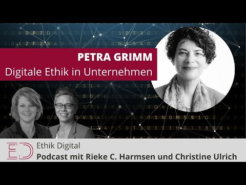 Petra Grimm über digitale Ethik in Unternehmen und Startups | Podcast Ethik Digital