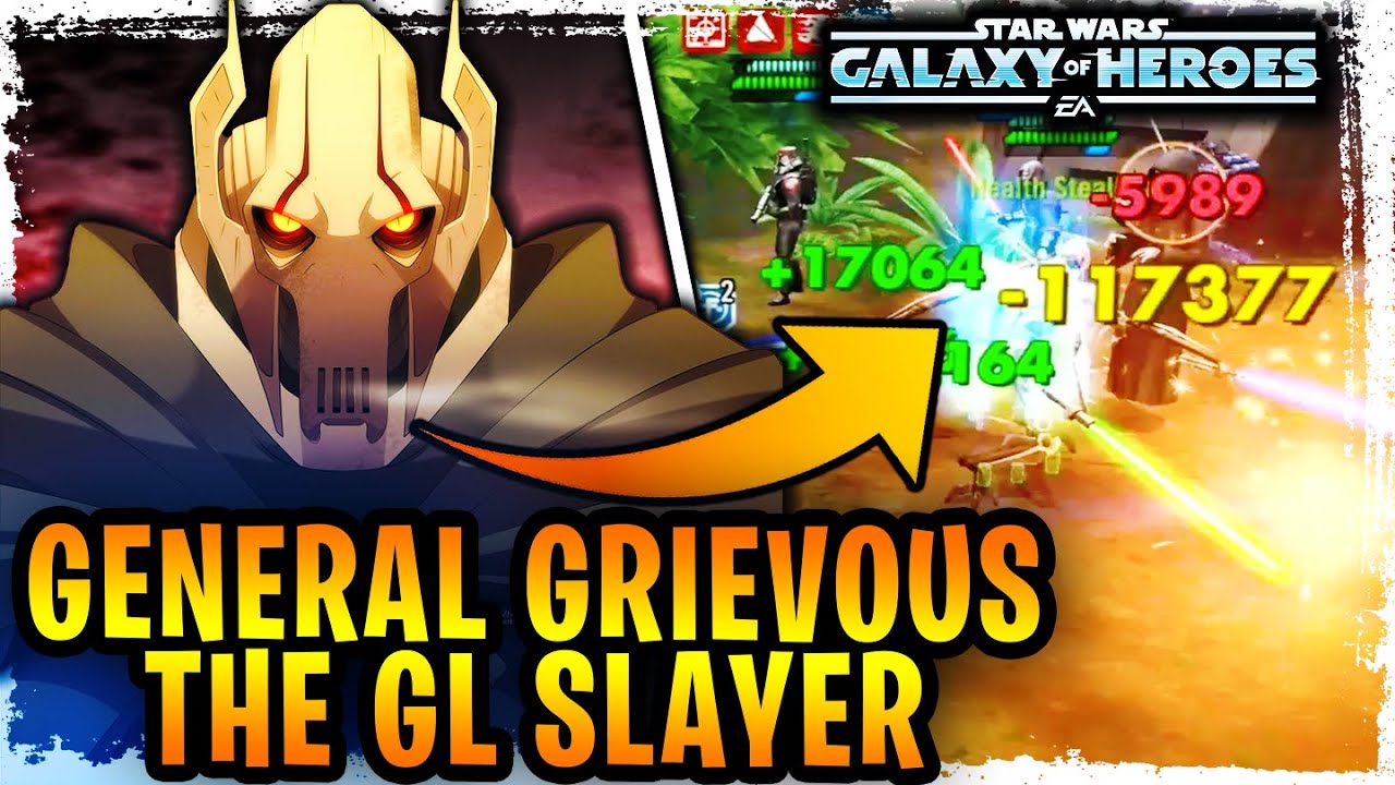 General Grievous Takes Down Galactic Legends For High Banners! The Secret Gl Counter Of Swgoh