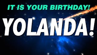 HAPPY BIRTHDAY YOLANDA! This is your gift.