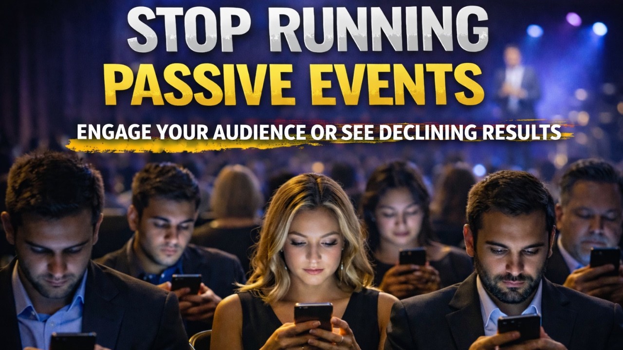 Passive Events How to Turn Passive Attendees Into Active Participants | Event ...