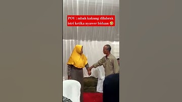 Lucu ngakak kakek nyawer dilabrak istri 🤣