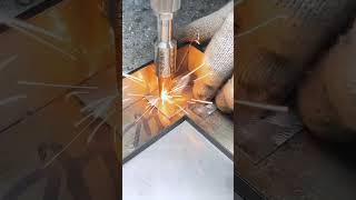 1.0 Stainless Steel Door Frame Spot Welding #SpotWeldingWithoutTraces #DoorFrameWelding #Stainless