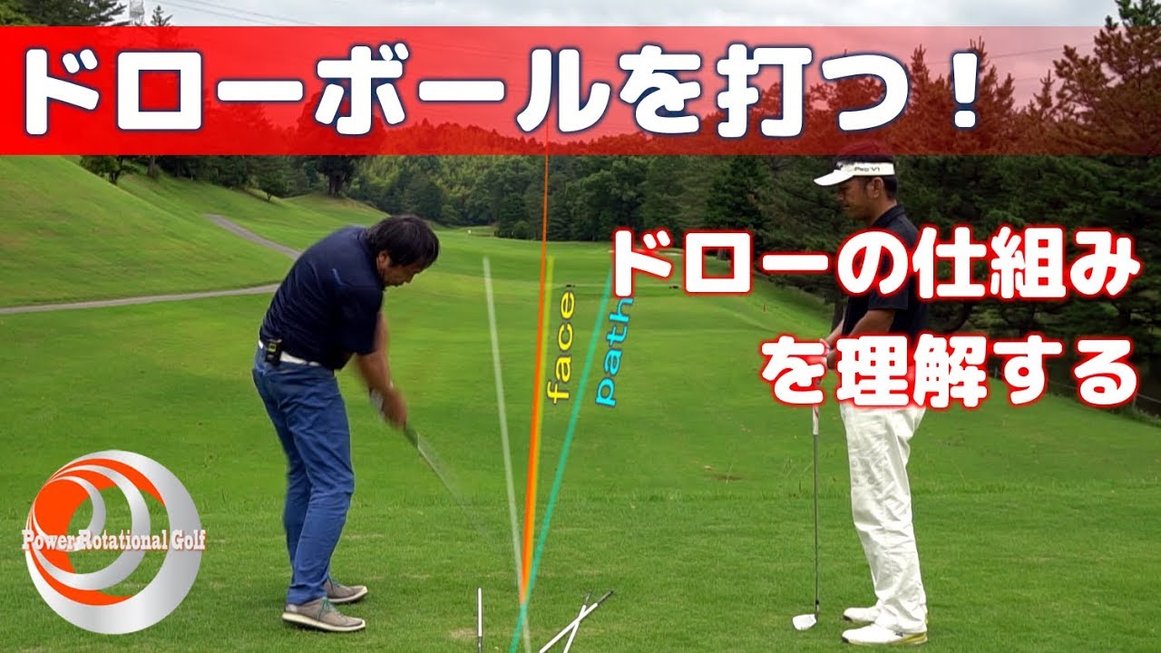 ドローボールを打つ ドローの仕組みを理解する ゴルフレッスン Youtube