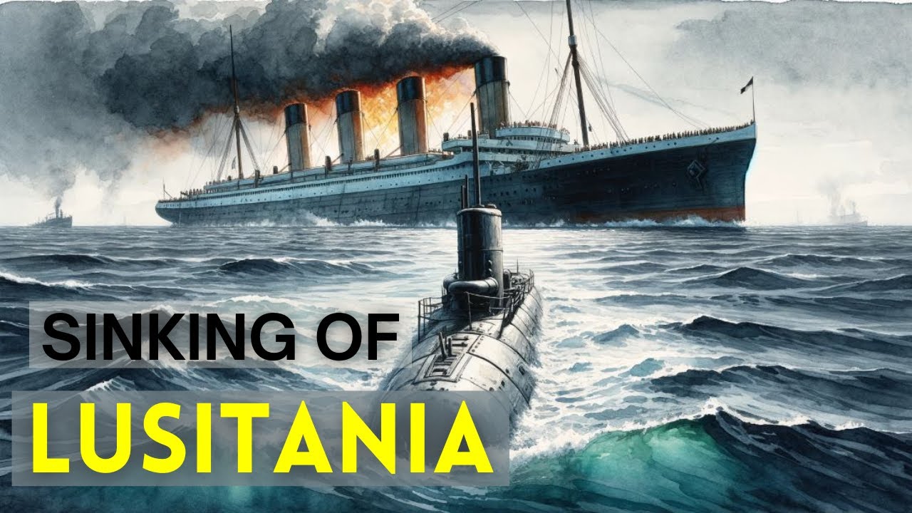 Sinking of the RMS Lusitania (1915) 3D Animation - YouTube