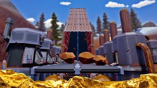 The Perfect Gold Mining Factory - Earning Major Profits Gold Drill Mining - Hydroneer
