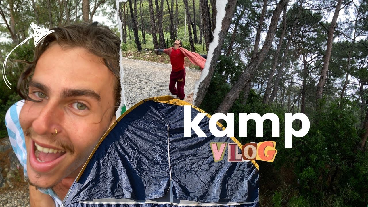 kuru hiçbir şeyimiz kalmadı | kamp vlog