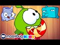 Cut the rope om noms adventures learn  abc 123 moonbug kids  fun cartoons  learning rhymes