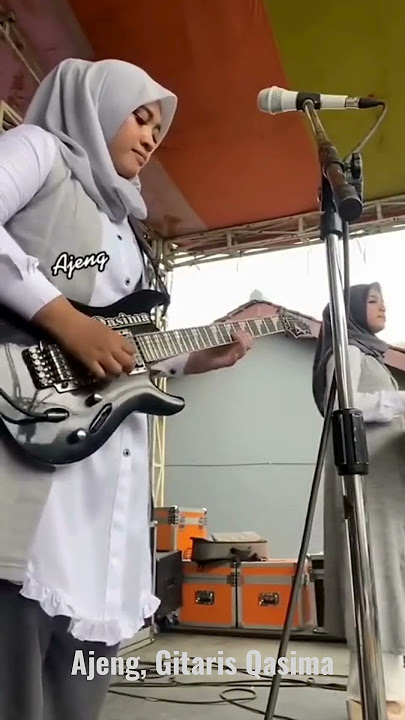 Ajeng, Gitaris Qasima #shorts