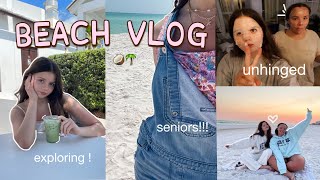 SENIOR TRIP BEACH VLOG 2024 🌊 travel with me to 30A florida